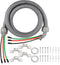 6FT Non-Metallic Liquid-Tight Conduit Kit, 1/2" Pre-Wired Electrical Whip with 310AWG THHN