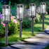 EXCMARK 2 Pack Outdoor Solar Lights Waterproof for Yard Garden Walkway Pathway