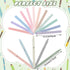 Kisston 17 Pcs Bible Highlighters and Pens, No Bleed Through Aesthetic Stationary Set with 12 Pastel Highlighter Markers