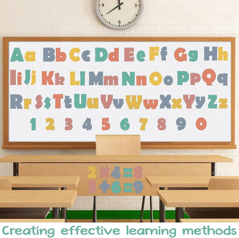 Qyeahkj 260pcs We Belong Letters Combo Pack Bulletin Board Set for Classroom Wall Decor