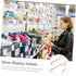 2pcs VOSAREA High Heels Sandal Display Stand Stainless Steel Shoe Support Rack Shoe Display Base