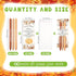 Watersay 144 Pcs Thanksgiving Little Pumpkin Baby Shower Favor Fall Baby Shower Pens Gifts Bulk with a Little Pumpkin