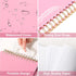 Yoment Top Spiral Notebooks, 6" x 8.5", College Ruled, 160 Lined Pages, Waterproof Cover, Pink