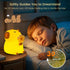7-Color 3-Level Dimmable WarmLight, 30Min 100% Capybara Night Light, Nursery Lamp, RGB & Tap Control, Timer, Safe &Soft