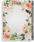 Softcover Done in Love 8.5" x 11" Religious Spiral Notebook/Journal, 120 College Ruled Pages, Durable Gloss Laminated Cover, Black Wire-o Spiral. Made in the USA