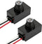 SSGP 2Pack Dusk to Dawn Photocell Light Sensor, Black Outdoor Lighting Control Switch