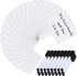 Sherr 24 Sets Dry Erase Paddles with Markers, Double Sided Handheld Whiteboard for Classroom Voting, Phonemic Awareness