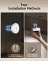 6-Pack 3 12 Dimmable Counter EZVALO Under Cabinet Lighting, Rechargeable Motion Sensor Puck Light with Remote, Color