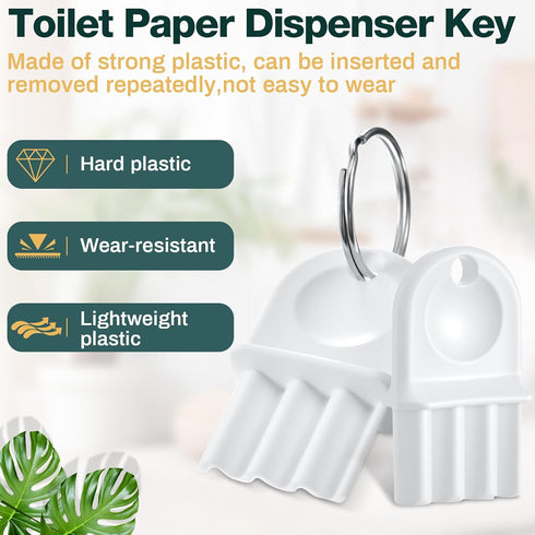 5 Commercial Geelin Pcs Paper Towel Dispenser Key, Fits Most Toilet Dispensers & Paper Towel Dispensers for Janitors