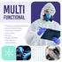 Medtecs Disposable Nitrile Gloves - Latex-Free with Chemo-Rated Protection, Breathable Design, 4 Mil Thickness, 200PC