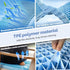 Vinlyto TPE Double Layer Gel Seat Cushion for Long Sitting - Enlarged Thickened Patent Design, Soft Breathable Cooling