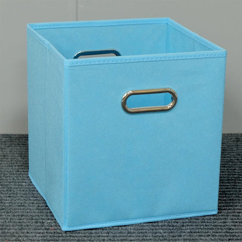 LOXGO 28.6x26.5x2.2cm File Organizer Box Storage Filing Folder Storage Filing for Desk with Lid with Hanging Folders