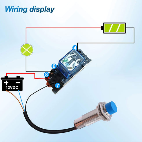 2PCS M12 4mm 5V 3D LJ12A3-4-Z/BX-5V 5VDC Taiss Sensing DC NPN NONormally Open Printer Cylinder inductive Proximity
