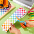 Zonon 65 Feet Wavy Rolled Bulletin Board Border, Decorative Straight Trim for Classroom Back to School Decor (Pastel