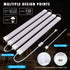 5000K 18W Closet, 2Ft, KUKUMAO Plug-in LED Tube Light Fixture, Linkable Cabinet Light for Garage, Kitchen, Bathroom