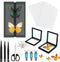 Dddzerong Butterfly Specimen Kit Includes pins, mounting Board, Spreading Tools, Display case, Labels,