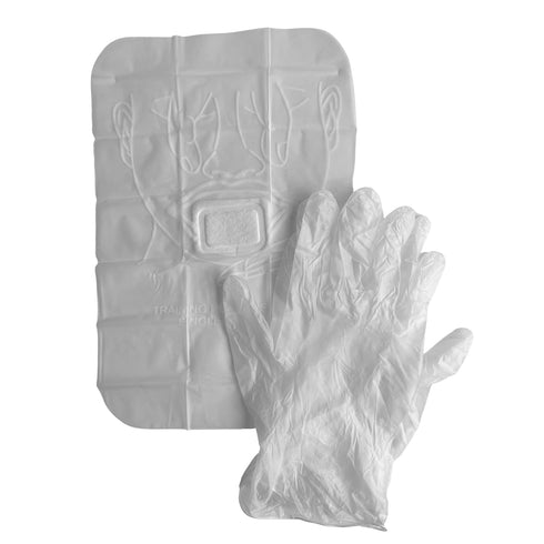 CPR Student Training Kits with Shield & Gloves, 10 pack, MCR Medical