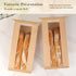 Foranda 200 Pack (6.3x2.713.7 Inches) Long Paper Bread Bags with Tabs for Homemade Sourdough, Resealable Bakery Bags