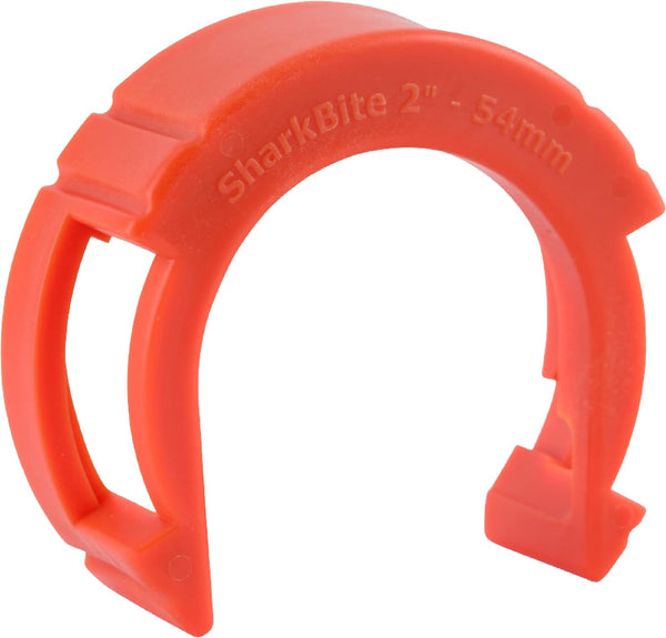 SharkBite 2 Inch Disconnect Clip, UXLDC54, for Push to Connect Brass Plumbing Fittings