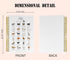 Cat Notebook Journal, Kawaii Gifts for Cat Lovers, 5.5×8.3 Spiral Bound Notebook with 164 Pages