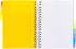 Pukka Pad B5 Subject Notebook – 10 Repositionable Dividers, 400 Perforated Pages, 80GSM Paper, White, 7.48 x 9.84in