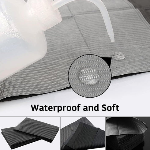 3 13" 18" Autdor Dental Bibs Sheets Ply Tissue Disposable Waterproof Lap Cloths x Patient Bibs Tattoo Bibs Tattoo Table