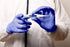 BE1147 (Pack 300),blue BeeSure Superslim Nitrile Powder Free Exam Gloves, Medium