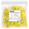 100 Pcs Yellow Heat Shrink Butt Connectors, 12-10 AWG Waterproof Crimp Terminals for Automotive, Marine Wiring