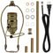 RTNLIT Lamp Rewire Kit, Make a Lamp Repair Wiring Kit, Includes Light Socket