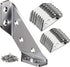FZSFVAQ 16PCS Stainless Steel Corner Brackets for Wood, 2mm Thick 90 Degree L