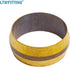 LTWFITTING 7/8-Inch Brass Compression Sleeves - Pack of 50