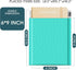 Metronic Bubble Mailer 6x10 Inch 25 Pack Waterproof Cushioning Self Seal Adhesive Padded Envelopes for Christmas Gifts