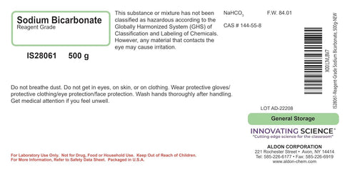 Innovating Science Reagent-Grade Sodium Bicarbonate, 500g - The Curated Chemical Collection