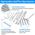 Cotter Pin Assortment Kit, SDTC Tech 20 PCS 304 Stainless Steel Pin Clips Fastener in 5 Sizes