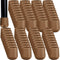 Jetec 7/8 Inch Folding Chair Leg Caps Heavy-Duty Plastic Chair End Caps