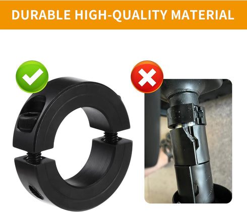Fix Sinking Office Chair Kit, Steel Gas Lift Cylinder Clamp Holder, Adjust Chair Height Without Replacement, No Tools