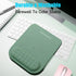 memzuoix Cyan Ergonomic Mouse Pad with Wrist Rest Support, Premium Memory Foam for Laptop, Computer, Home Office