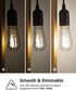 Lepro Dimmable LED Edison Bulbs, 4000K Neutral White, 5.5W, 60 Watt Equivalent, E26 Light Bulbs, Medium Base ST19,