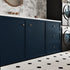 WESTICK Blue Wallpaper Peel and Stick Modern Bedroom Navy Contact Paper for Bathroom Living Room Accent Walls
