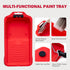 4 Inch 12-Piece Set 6 1.5" Mister Rui Paint Roller Kit, Mini Roller with Microfiber Sleeves, Tray, Liner & Cover