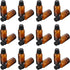 Uonlytech Glass Bottles - 12Pcs Essential Oil Bottles, 20ml with Orifice Reducer for Oil Blends and Lab Chemicals