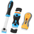 Set, 3 Pack, Set 50 30 Bates- Razor Blade Scraper Razor Scraper with Extra Plastic & Metal Blades, Window Scraper Tool