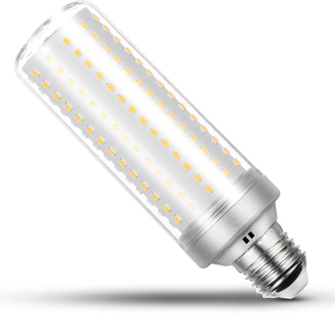 E26 200W Equivalent LED Corn Light Bulb, Non-Dimmable, 3000lm 4000K Natural White Bright, E26/E27 Medium Base, 1 Pack