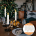 Helunsi 4 inch 12 Pack E12 4'' Chandelier Candle Sleeves, White Plastic Candle Light Socket Cover, DIY Slip Over Base