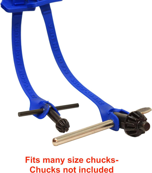 Chuck Key Holder | Premium-Quality Drill Chuck Key Organizer | Proudly Made in The USA | Chuck Key Replacement Holder | Compatible with ZRKEY Tool & Most Brands | for Chuck Keys & Drill Cords