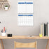 Dunwell 2025-2026 Calendar Binder 8.5x11, 3-Hole Punched, Fits 3-Ring Notebook, Use Now to Dec 2026, Wall Calendar