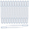 Teenitor 3ML Pipettes Plastic Eye Droppers, 25PCS Transfer Pipettes for Essential Oils, Dropping Liquids