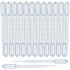 Teenitor 3ML Pipettes Plastic Eye Droppers, 25PCS Transfer Pipettes for Essential Oils, Dropping Liquids