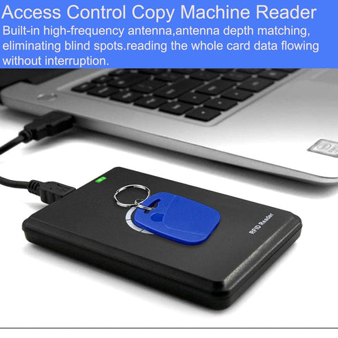 Godely 125khz 13.56Khz 5 T5577 RFID NFC Reader Writer,Handheld Key fob Smart Reader Writer,Copier,ICID Dual Band