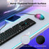 BladeHawks Extra Large RGB Gaming Mouse Pad, Extended Soft LED Mousepad, Anti-Slip Rubber Base (31.5 x 12 Inch)